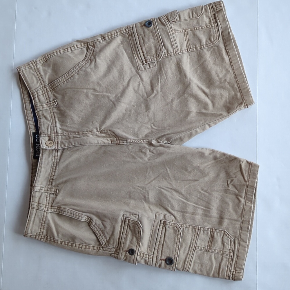 Iron Co. Cargo Oudoor Recreational Shorts 34 Tan Brown